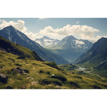 Mountainous Landscape Canvas